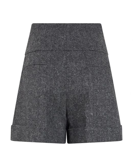 Moschino Gray Short Shorts