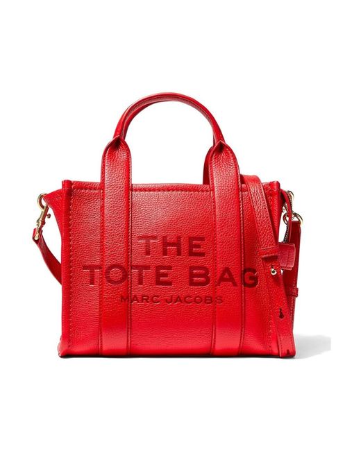 Marc Jacobs Red Tote Bags