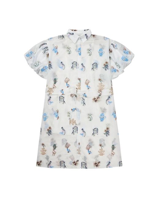 Midi Dresses Munthe de color Blue