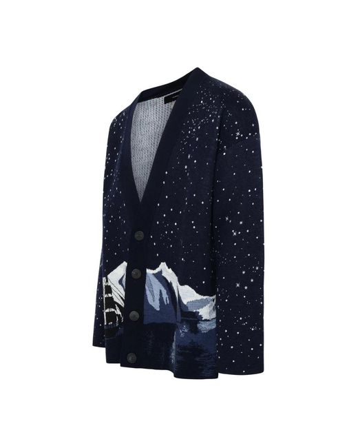 Alanui Blue Cardigans for men