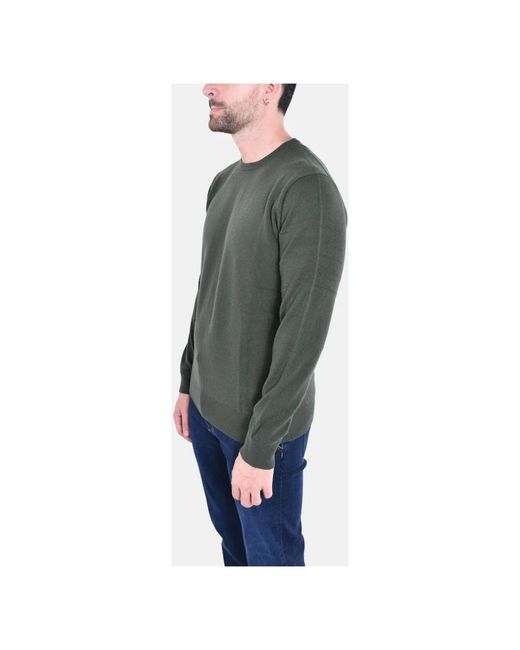 Mc2 Saint Barth Gray Round-Neck Knitwear for men
