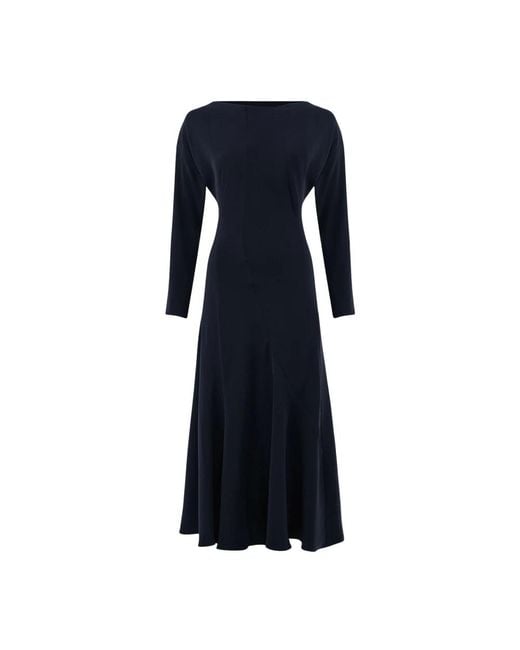 P.A.R.O.S.H. Blue Midi Dresses