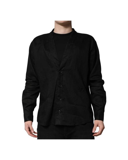 Dolce & Gabbana Black Casual Shirts for men