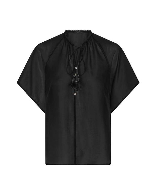 Blouses Bruuns Bazaar en coloris Black
