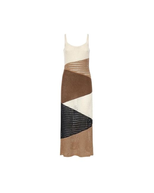 Akep Natural Knitted Dresses