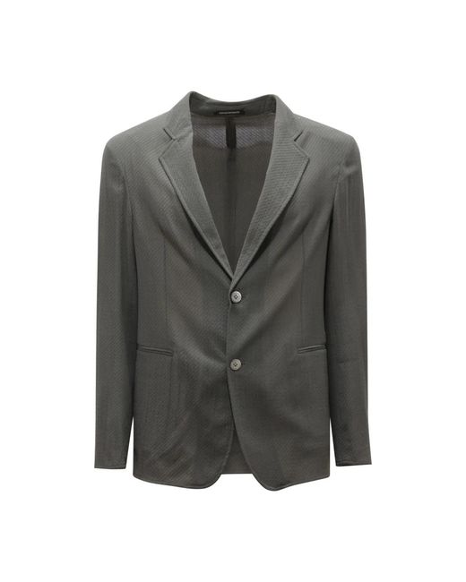 Armani Gray Blazers for men