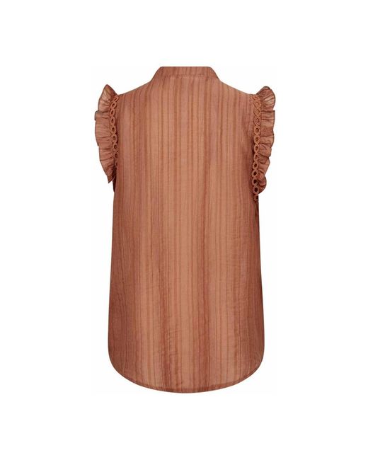 co'couture Blouses in het Brown