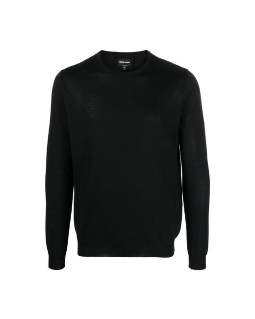 Giorgio Armani Black Sweatshirts for men