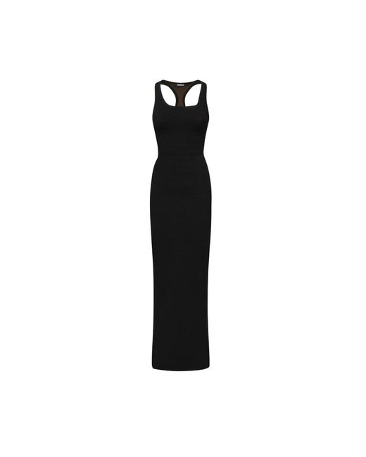 Midi Dresses Jacquemus de color Black