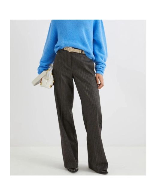 Marella Blue Wide Trousers