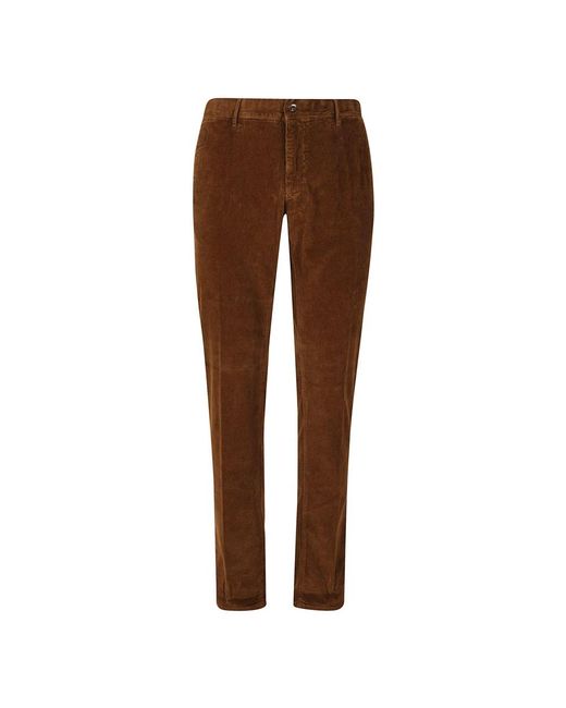 Incotex Brown Chinos for men