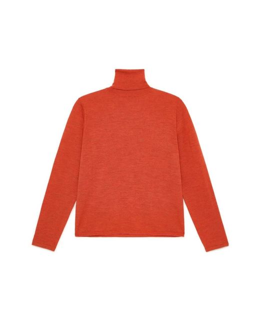 Maliparmi Red Turtlenecks