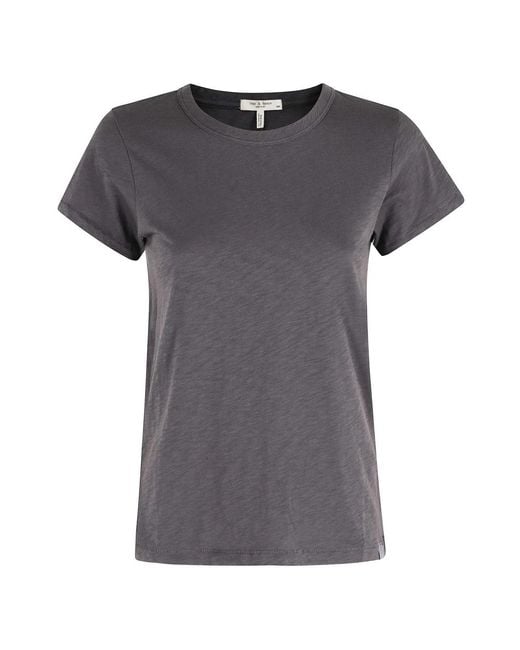 Rag & Bone The Slub Tee in het Gray