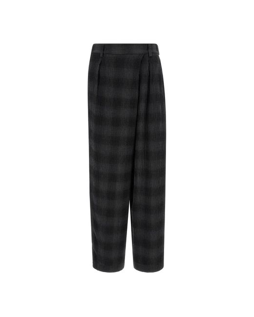 Tela Black Tapered Trousers