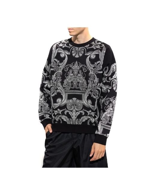 Versace Black Sweatshirts for men