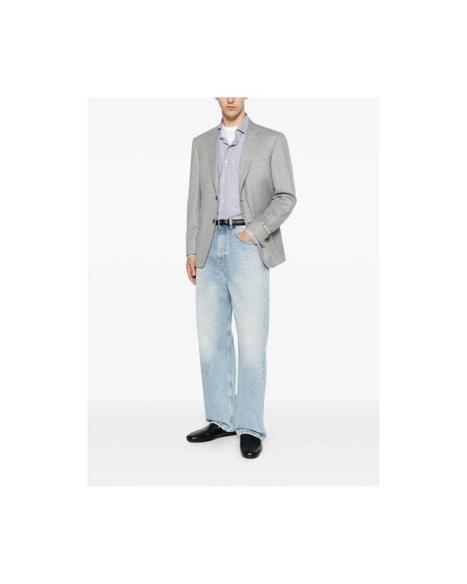 Blazers Canali de hombre de color Gray