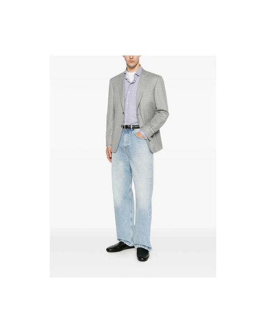 Canali Jassen ,Grijs ,Jacket in het Gray voor heren