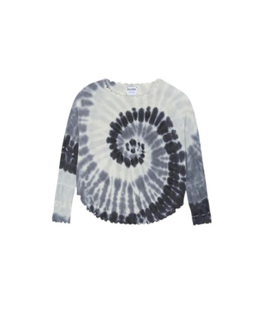 Kujten Gray Long Sleeve Tops