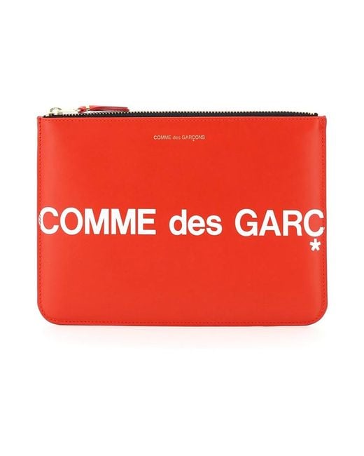 Comme des Garçons Red Clutches for men