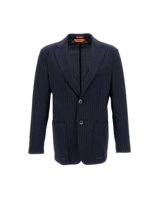 Barena Blue Blazers for men