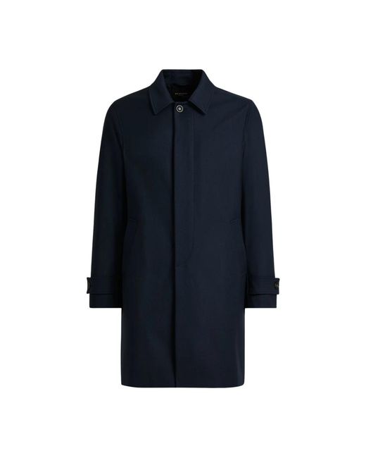 Kiton Jassen ,Blauw ,Wol Wol Kasjmier Overjas in het Blue voor heren