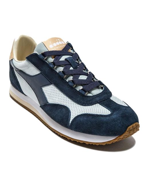 Diadora Blue Sneakers for men