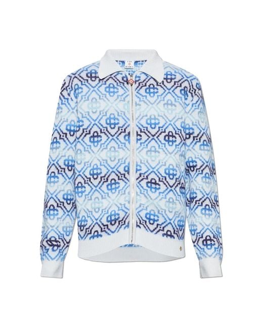 Casablanca Blue Cardigans for men
