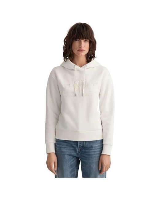 Gant Gray Hoodies