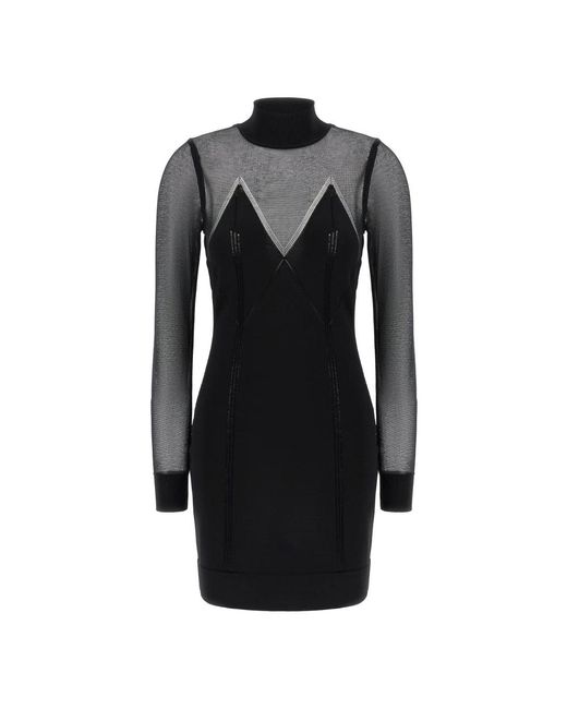 Elisabetta Franchi Black Short Dresses