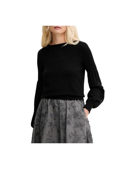 Twinset Black Round-Neck Knitwear