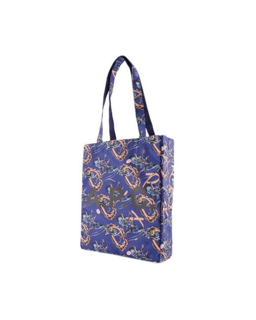 A.P.C. Blue Shopping Bags for men