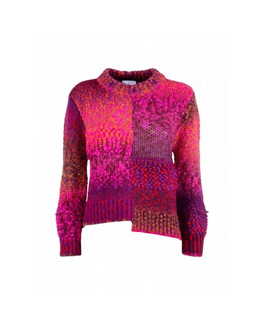 Nenette Pink Round-Neck Knitwear