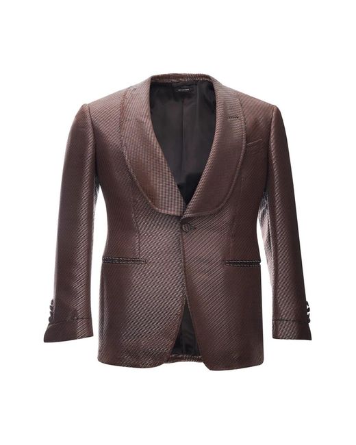 Tom Ford Brown Blazers for men