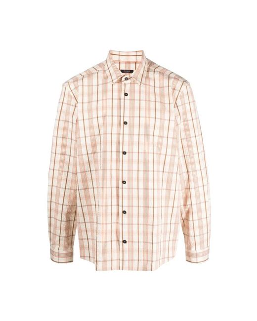 Peserico Pink Casual Shirts for men