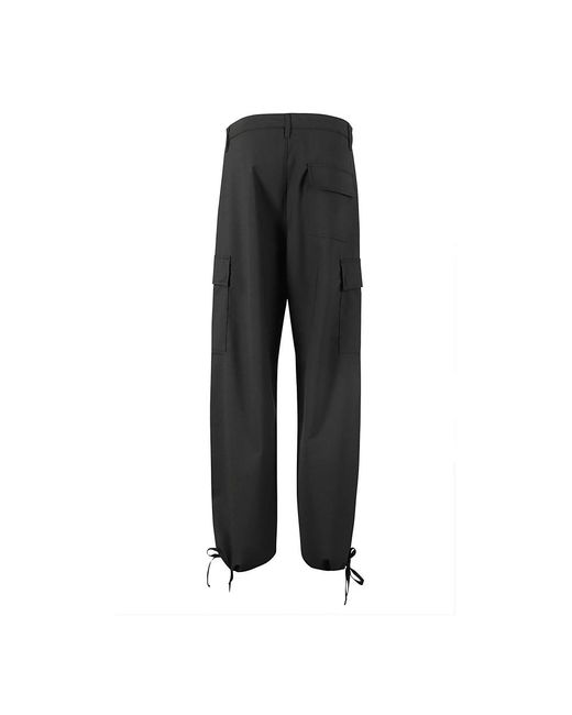 Department 5 Black Straight Trousers
