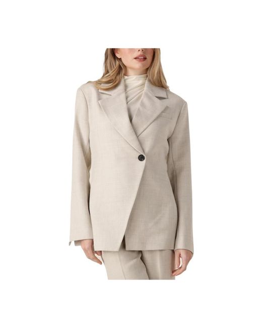 Second Female Natural Maximus Fitted Blazer Für Frauen