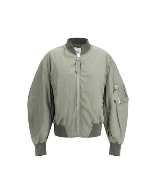 The Attico Bomber Jackets in het Green