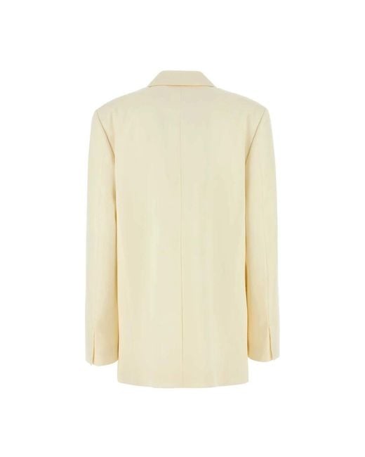 Jil Sander Natural Blazers