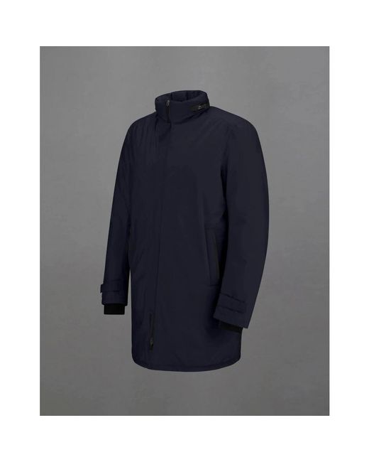 Parkas Herno pour homme en coloris Blue