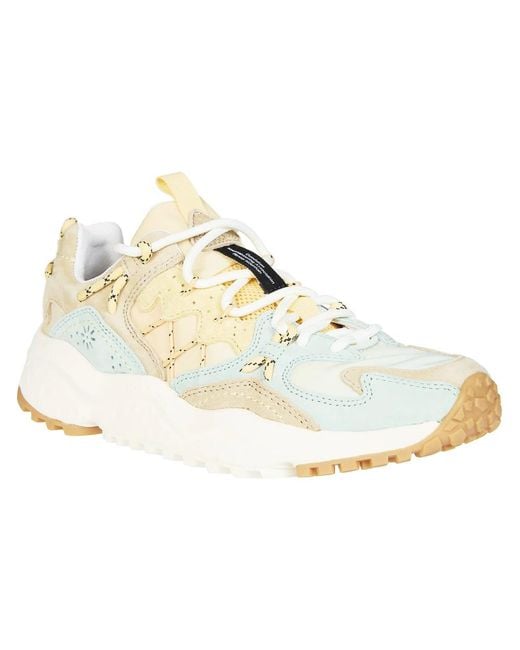 Flower Mountain White Sneakers