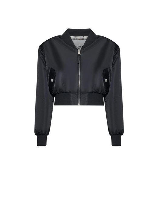 Bomber Jackets Silvian Heach de color Black