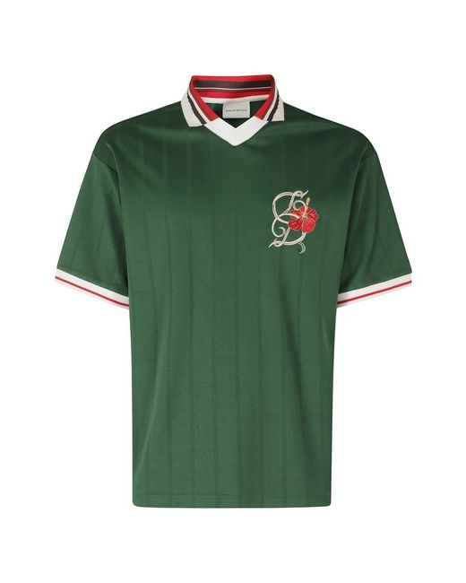 Drole de Monsieur Green Polo Shirts for men