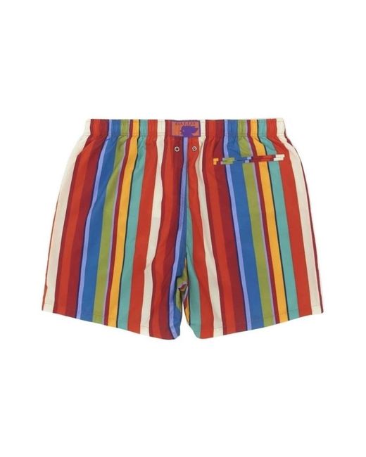 Gallo Red Beachwear for men