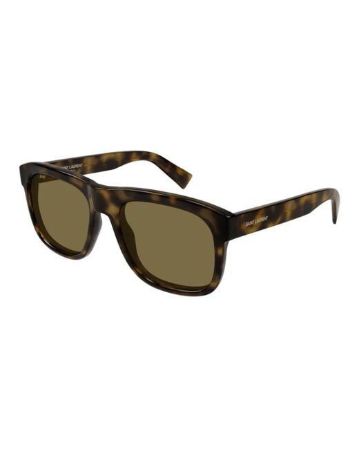Saint Laurent Brown Sunglasses for men