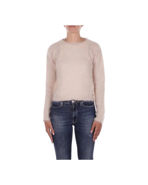Max Mara Blue Round-Neck Knitwear