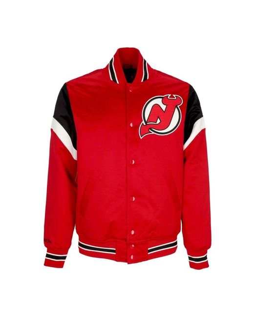Mitchell & Ness Red Bomber Jackets for men
