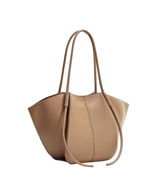 JW PEI Brown Shopping Bags