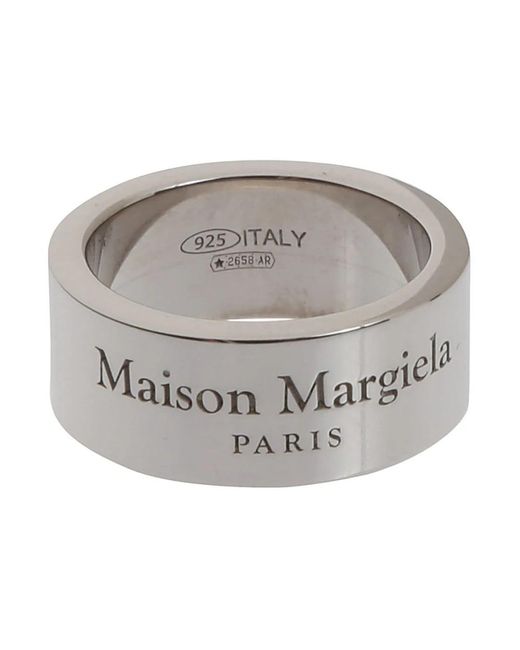 Maison Margiela White Rings for men