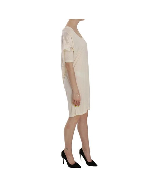 CoSTUME NATIONAL Natural Short Dresses