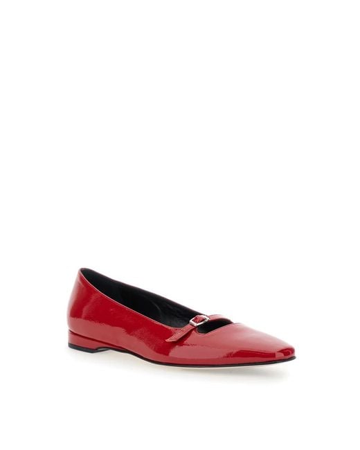 CAREL PARIS Red Rote flache schuhe emilie